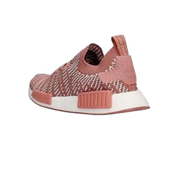 Adidas NMD R1 STLT Primeknit Running Shoes in Ash Pink – Sz 9 - Picture 5 of 10